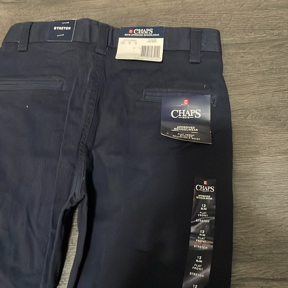 Chaps Navy Blue boys pants age 12 - Picture 3 of 3